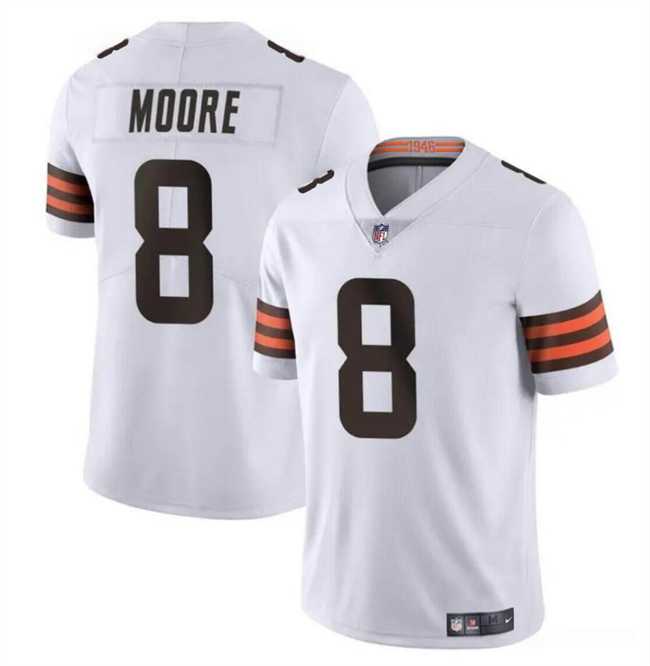 Men & Women & Youth Cleveland Browns #8 Elijah Moore White Vapor Limited Stitched Jersey,We sell and wholesale Men & Women & Youth Cleveland Browns #8 Elijah Moore White Vapor Limited Stitched Jersey on line form chian!